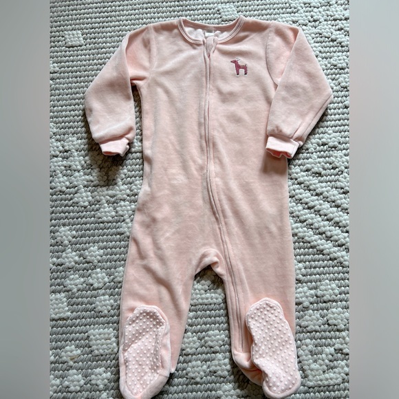 NWOT Petit Lem - velour sleeper. Size 18m - Picture 1 of 7